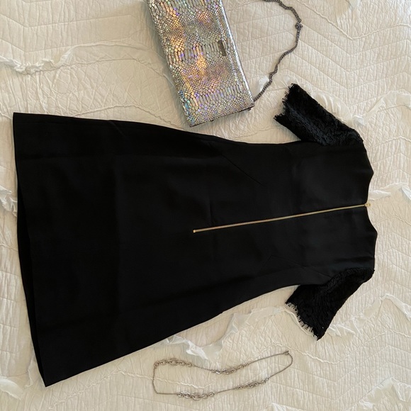 Ted Baker London Sew in Love little black dress - Picture 7 of 9